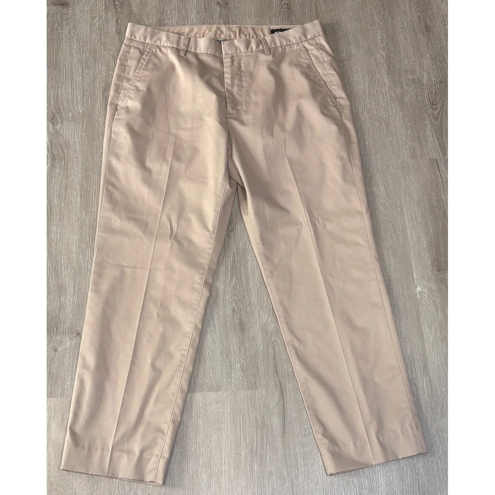 Bonobos‎ Weekday Warrior Slim Fit Dress Pants Tan Khaki 34x30 Wednesday Men's